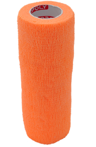 Saviliimantis elastingas tvarstis 15 cm - Oranžinė paveikslėlis