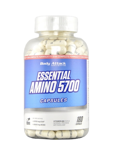 AMINO 5700 180 CAPS BODY ATTACK paveikslėlis
