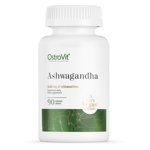 OstroVit Ashwagandha - 90 kapsulių paveikslėlis
