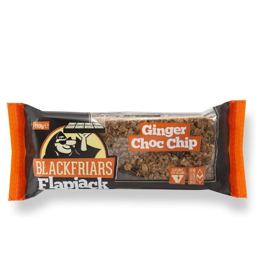 Energetinė plakandė FlapJack - 110g Ginger Choc Chip paveikslėlis