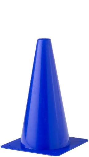 Plastikinis treniruotės konusas 30cm - Mėlyna  paveikslėlis