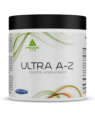 Multivitaminai ir mineralai Ultra A/Z 120 tabletės - Peak paveikslėlis