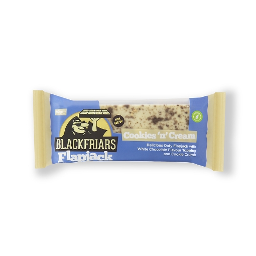 Energetinis batonėlis FlapJack - 90g Sausainiai ir Kremas paveikslėlis