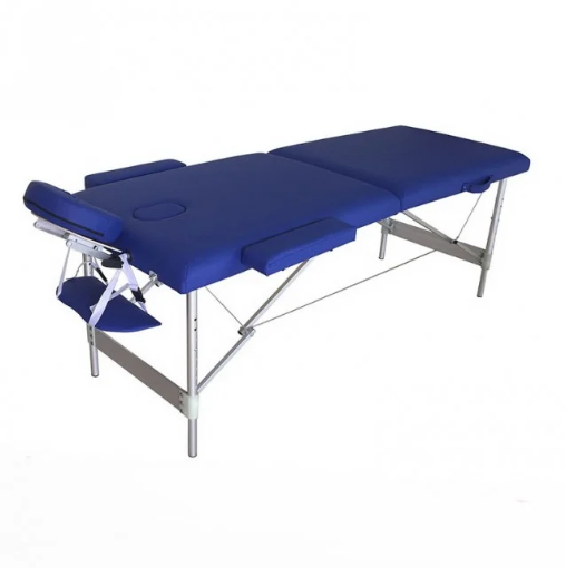 Aliumininis masažo stalas - 220 cm Mėlyna paveikslėlis