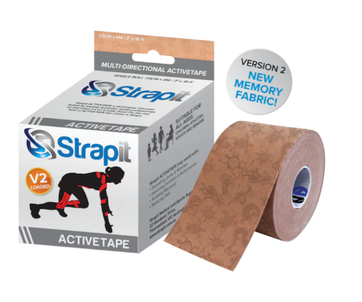 Strapit ACTIVETAPE 7,5 cm x 5 m – Smėlio/Smėlio paveikslėlis