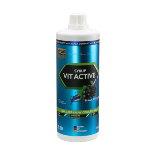 VITACTIVE SIROPAS + L-KARNITINAS - 1000ML AVIŽINIŲ paveikslėlis
