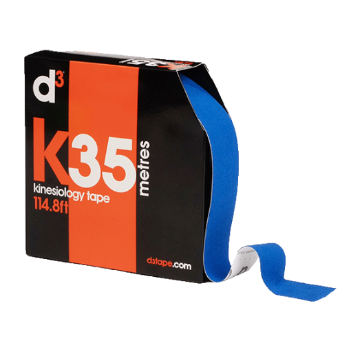 K35 Kinezio Juosta Karališka Mėlyna 5 cm x 35 m - d3Tape paveikslėlis