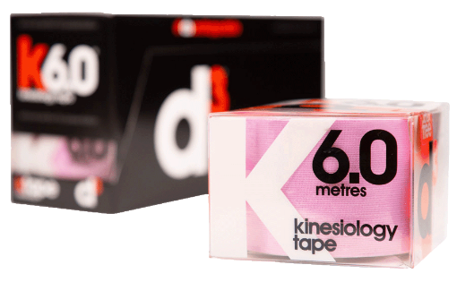 K6.0 Kineziologinis Tvarstis Candy Rožinė 5cm x 6m - d3Tape paveikslėlis