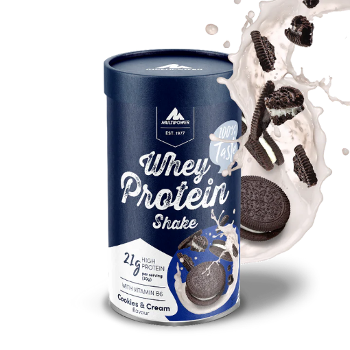 Kazeinas Protein Shake 420g - Cookies & Cream MultiPower paveikslėlis