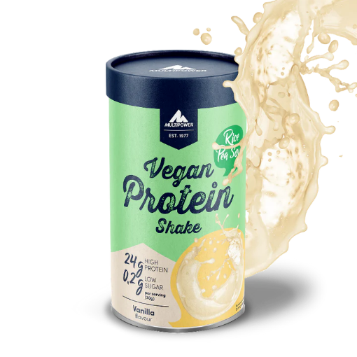 Veganiškas baltymų kokteilis 420g - Vanilė MultiPower paveikslėlis