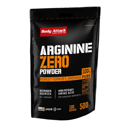 Arginino nulis - 500g Body Attack paveikslėlis