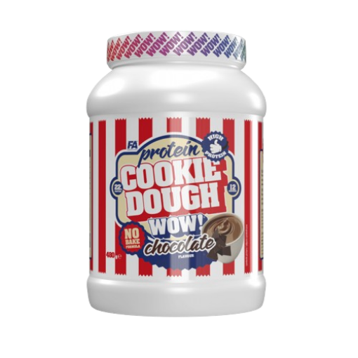 WOW! Cookie dough 480g - Vanilla Ice Cream FA paveikslėlis