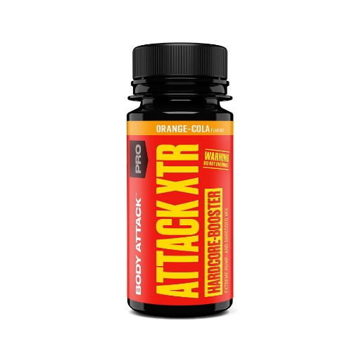 ATTACK SHOTS XTR 20 x 60 ml - Apelsinas/Kola paveikslėlis
