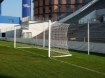 Stacionarūs futbolo vartai su galiniais tinklo stulpais 7,32 × 2,44 m su tinklu — VI 5907 paveikslėlis