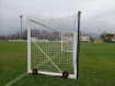 Mobilūs futbolo vartai su ratais ir tinklo įtempimu 7,32 × 2,44 m su tinklu — VI 5902 paveikslėlis