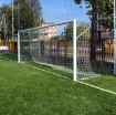 Stacionarūs aliumininiai futbolo vartai 5 × 2 m su tinklu — VI 5922 paveikslėlis