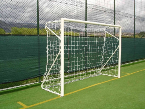 Poarta Fotbal Oțel 4x2 m, fixa cu mansoane incluse paveikslėlis