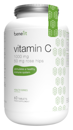 Vitamina C 1000mg - 60 Tabs Benefit paveikslėlis