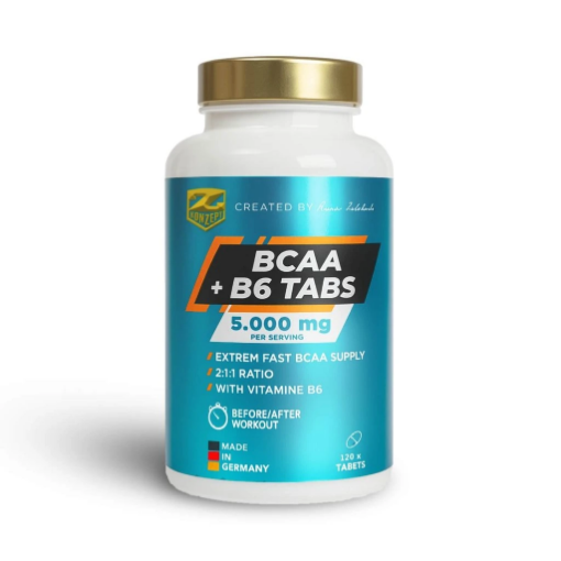 BCAA + B6 - 120 KAPSULIŲ paveikslėlis