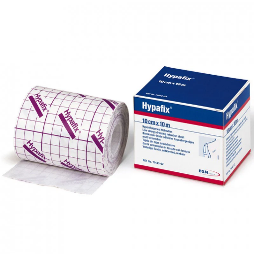 HYPAFIX BSN 10 cm x 10 m - lipni kompresinė tvarsčio juosta paveikslėlis