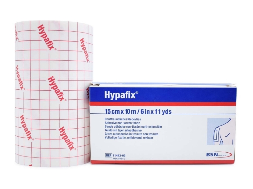 HYPAFIX BSN 15cm x 10m - lipni kompresinė tvarsčio juosta paveikslėlis