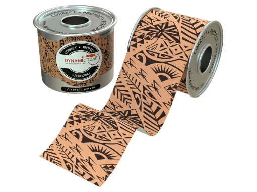 DYNAMIC TAPE JUODA TATUIRĖ 5 cm x 5 m paveikslėlis