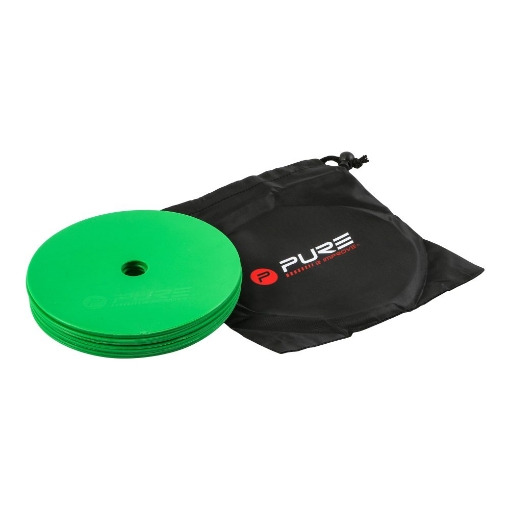 SET 10 COPETE PLATE P2I VERDE paveikslėlis