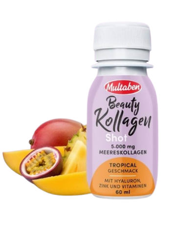 Beauty Colagen Shot 60ml Tropical - Multaben  paveikslėlis