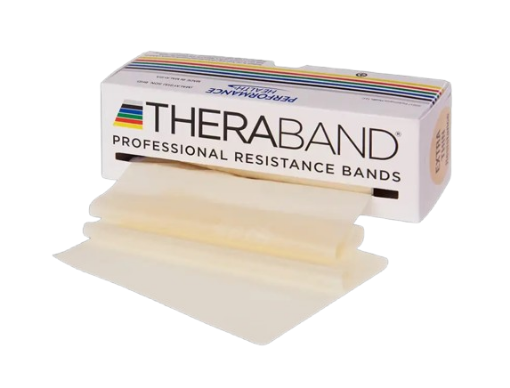 THERA-BAND® elastingoji juosta Extra Thin 1.1kg - Bežas paveikslėlis