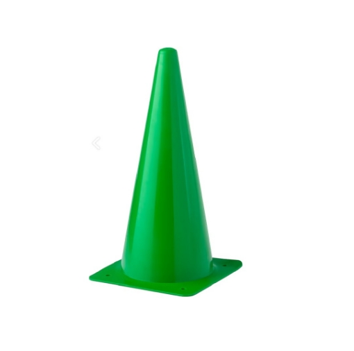 Plastikinis treniruotės konusas 38cm - Žalias  paveikslėlis