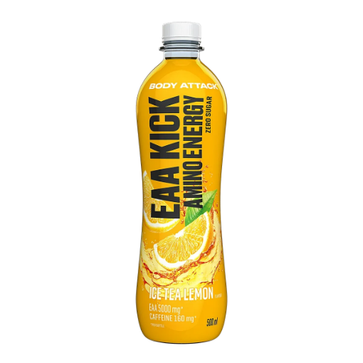 EAA Kick Amino Ice Tea Lemon - 500ml Body Attack paveikslėlis