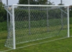 Mobilūs aliumininiai futbolo vartai 4 × 2 m — Ø80 mm su tinklu — VI 6028 paveikslėlis