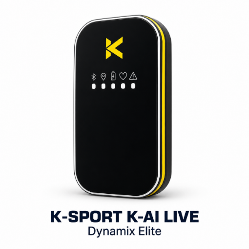 K-SPORT K-AI LIVE + Dynamix Elite – GPS sistema komandoms paveikslėlis